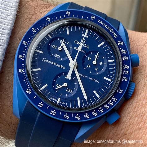 omega baby blue|omega blue moon watch.